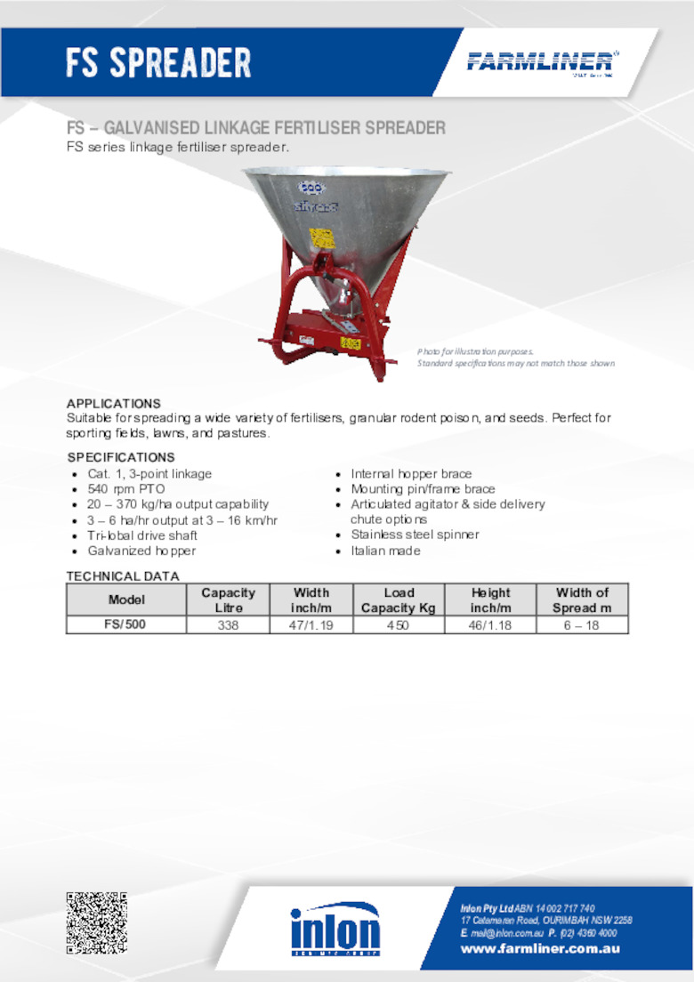 FS Fertiliser Spreader